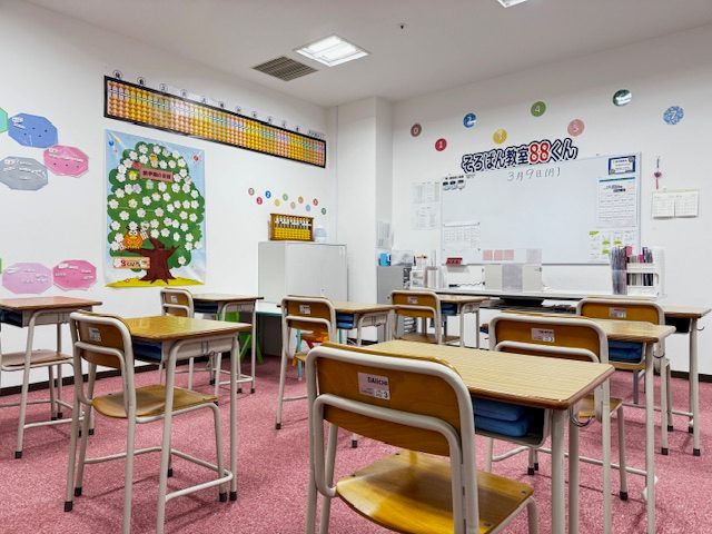イオンモール直方の教室の様子