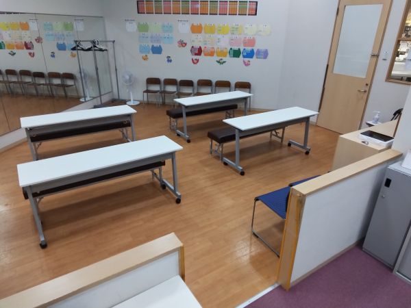 イオンモール幕張新都心の教室の様子