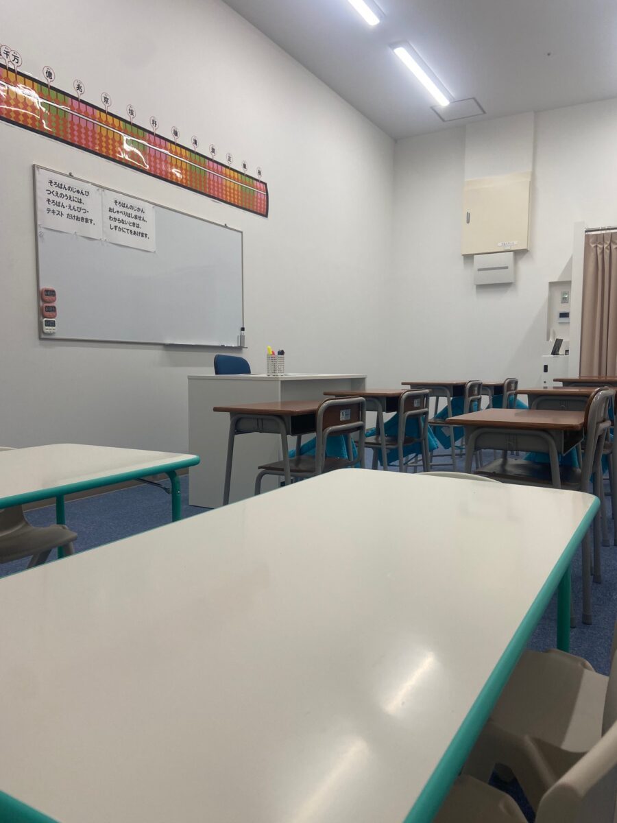 イオンモール仙台上杉の教室の様子