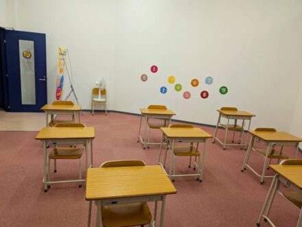 イオンモール鶴見緑地の教室の様子