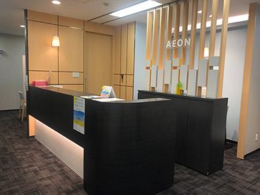 赤羽校の受付・待合