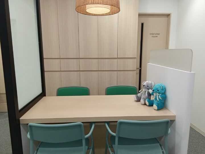 我孫子校の教室の室内