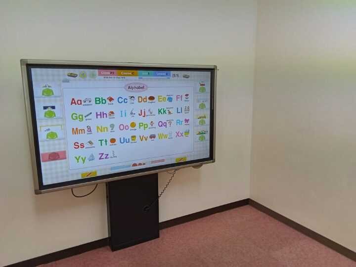 相模原校の教室の室内