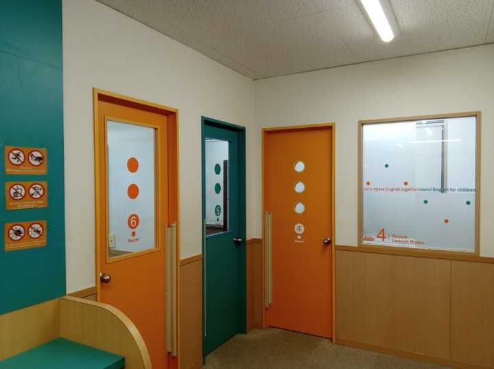 松江校の教室の室内