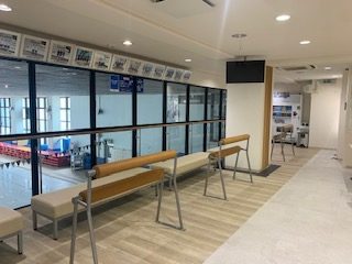 セントラルフィットネスクラブ 府中の観覧スペース