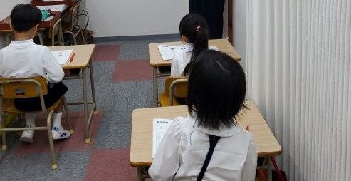 馬事公苑校のレッスンの様子