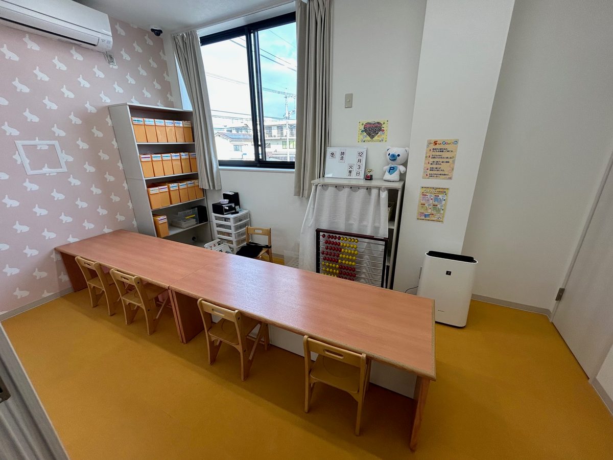福山南蔵王教室の教室内