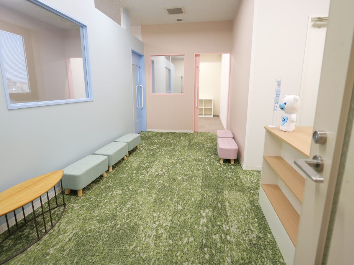 亀戸駅前教室の教室内
