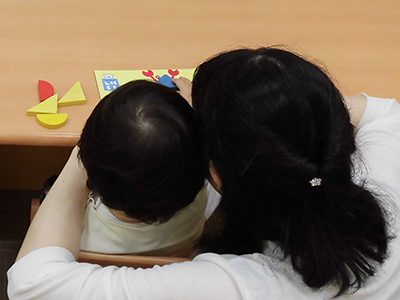 まるひろ南浦和教室のレッスンの様子