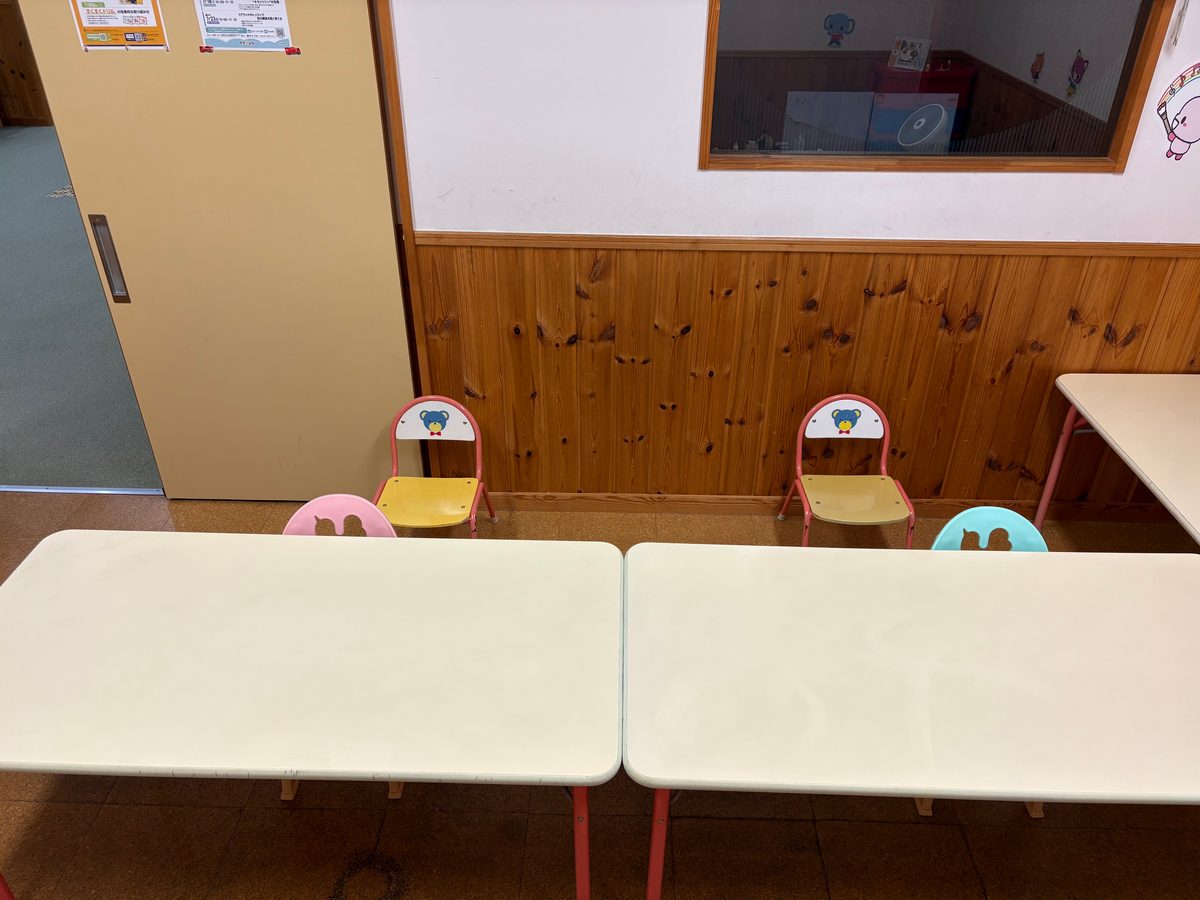 星ヶ丘教室の教室内