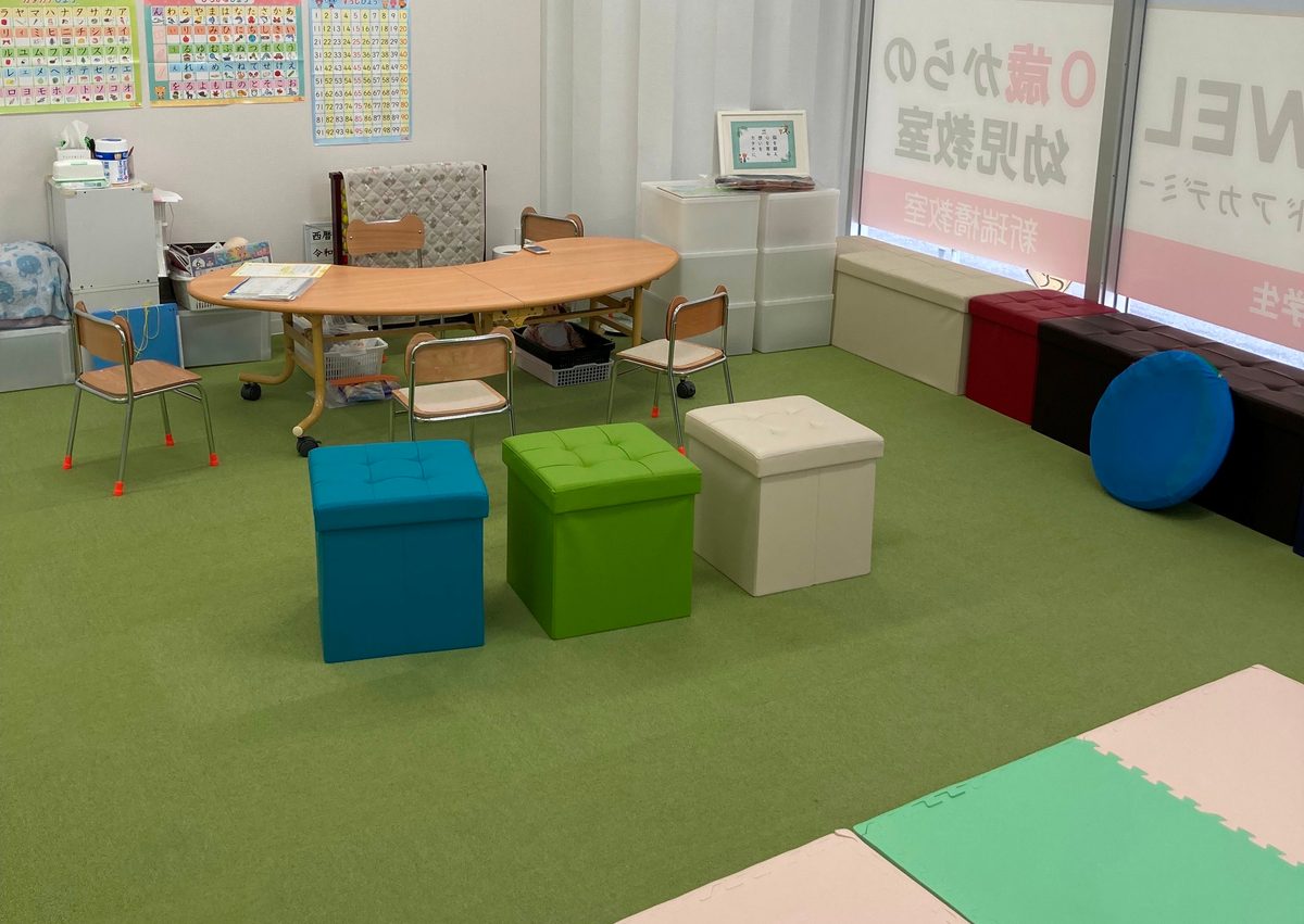 新瑞橋教室の教室内