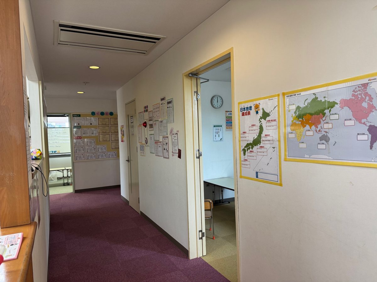 佐賀教室の教室内