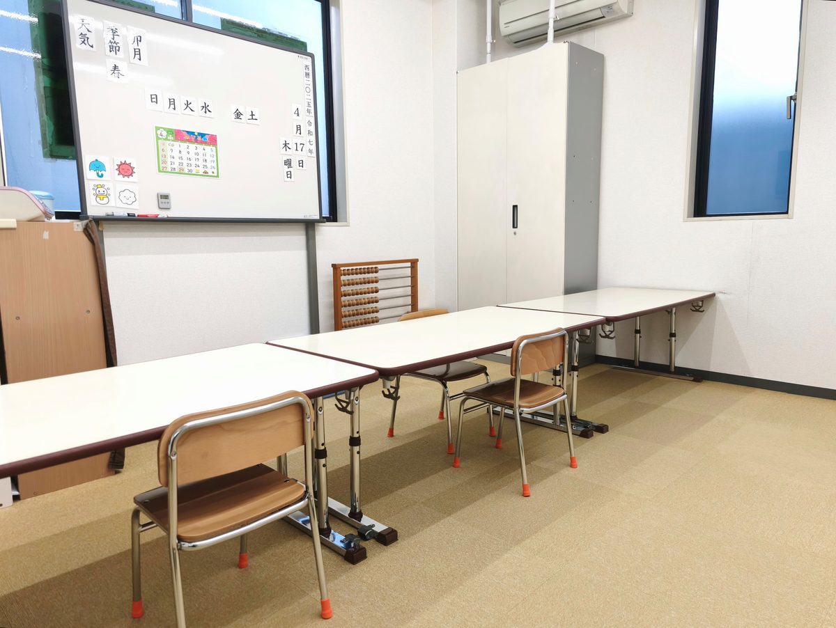 くまもと帯山教室の教室内