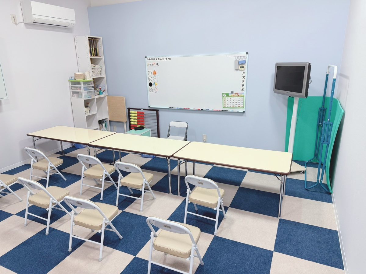 鯖江教室の教室内