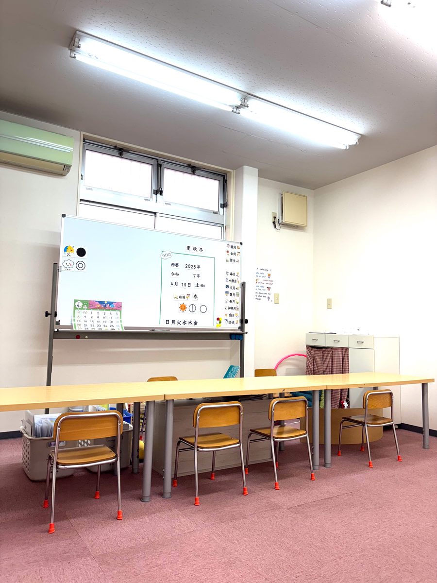 宇城教室の教室内