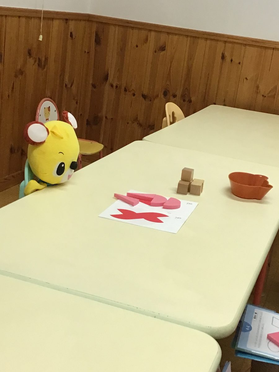 星ヶ丘教室の教室内