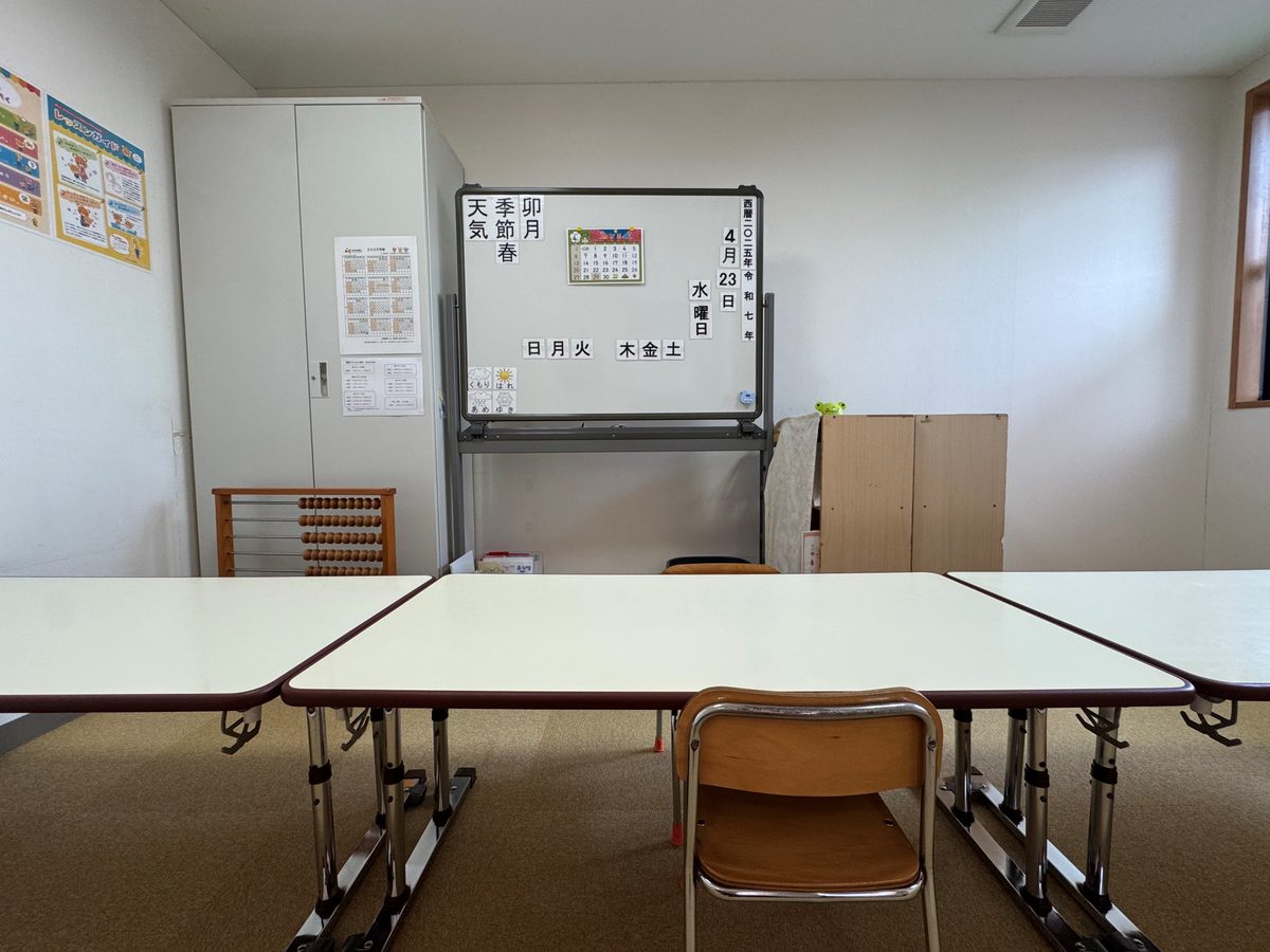 佐賀教室の教室内