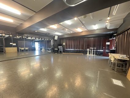 町田東口ダンススタジオのスタジオ