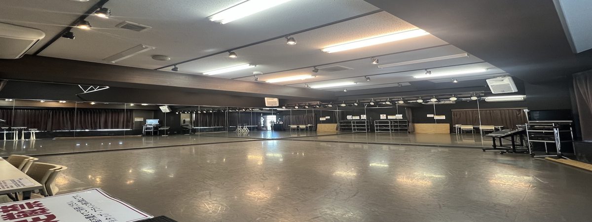 町田東口ダンススタジオのスタジオ