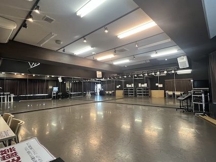 町田東口ダンススタジオのスタジオ