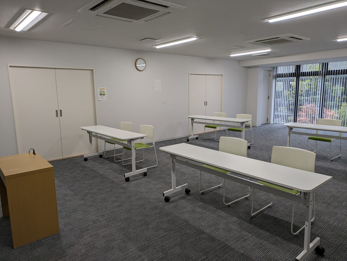 照葉北教室の教室の様子