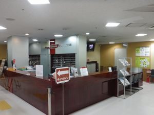 茨木のフロント(受付)