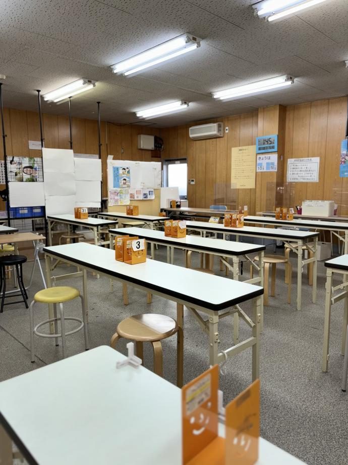 大津建部教室の教室の様子