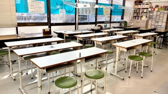 武宮田通り教室の教室の様子