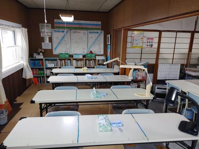 土崎港南教室の教室の様子