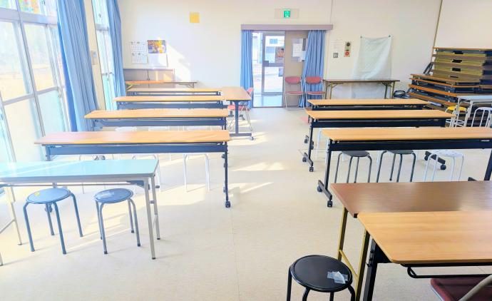 佐東川内教室の教室の様子