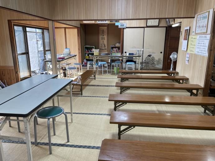 四日市中部教室の教室の様子