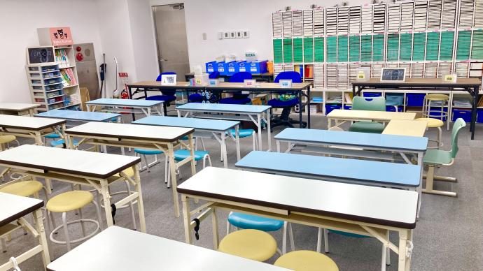 月島駅前/月・木教室の教室の様子