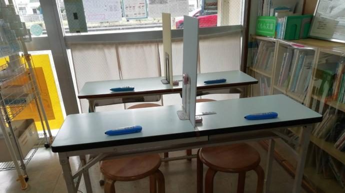 泡瀬四丁目教室の教室の様子