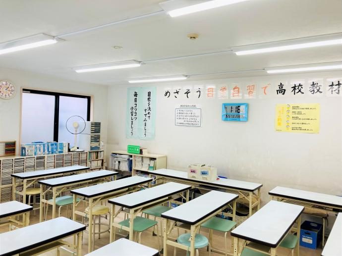 豪徳寺駅前教室の教室の様子