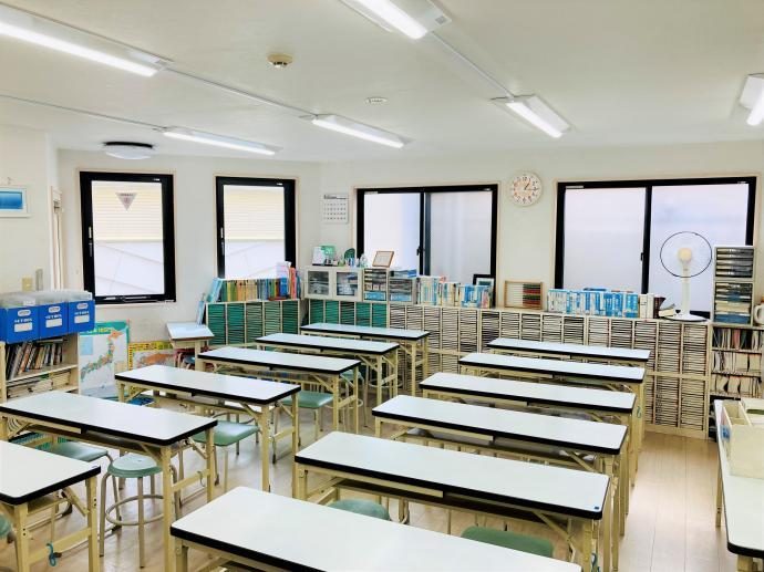 豪徳寺駅前教室の教室の様子