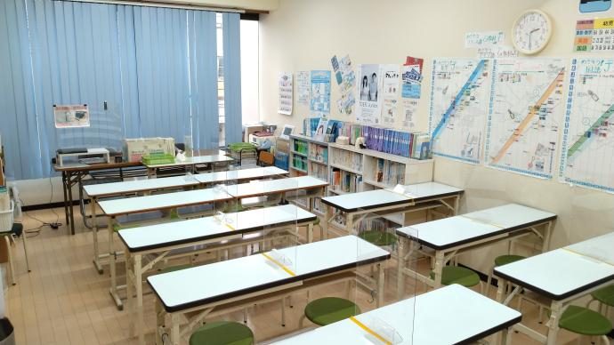 袖ケ江教室の教室の様子