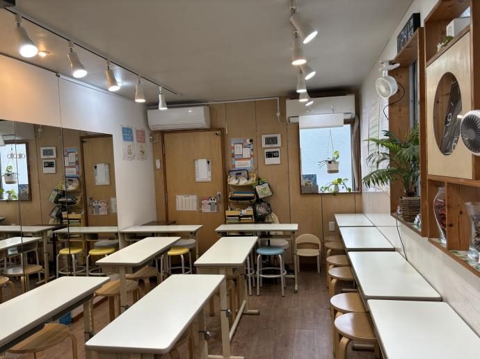 渋谷東2丁目教室の教室の様子