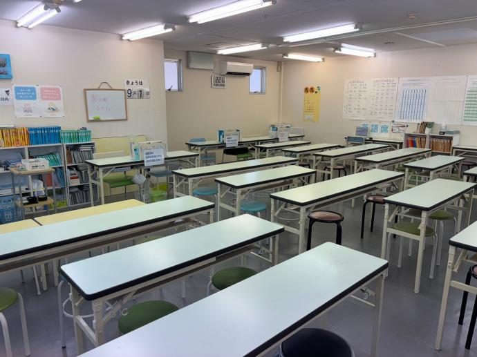 浜宮小前教室の教室の様子