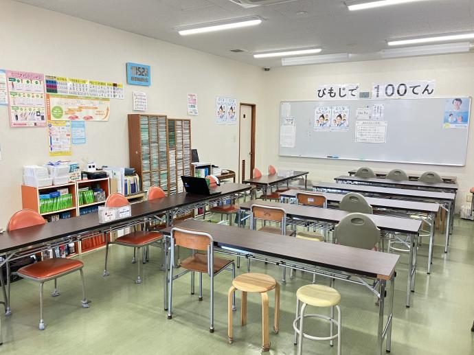 青島北教室の教室の様子