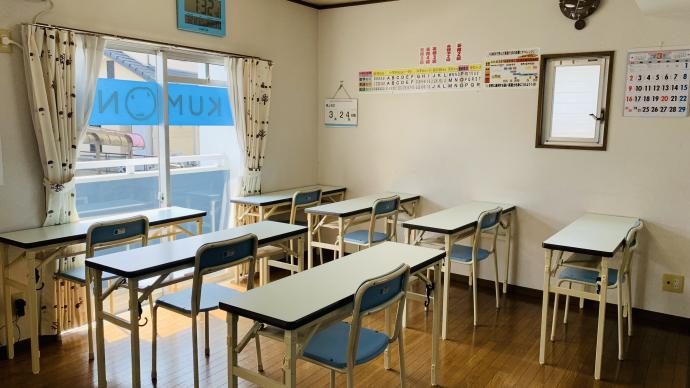 長嶺東教室の教室の様子