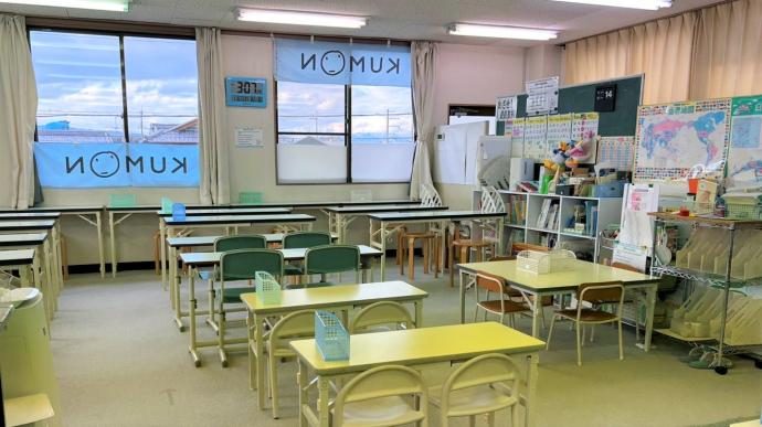 草津南笠東教室の教室の様子