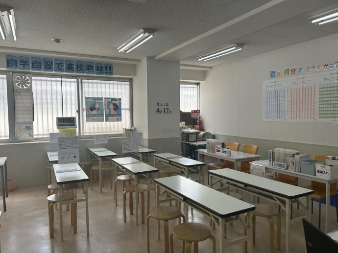 箕面船場駅前教室の教室の様子