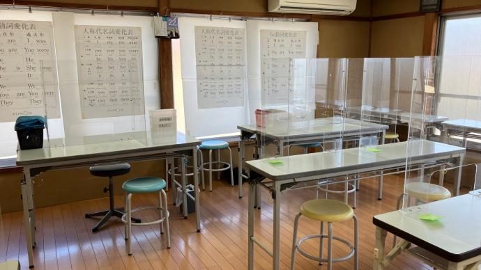 上鳥羽教室の教室の様子