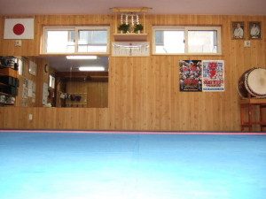 函館本部道場の道場の様子