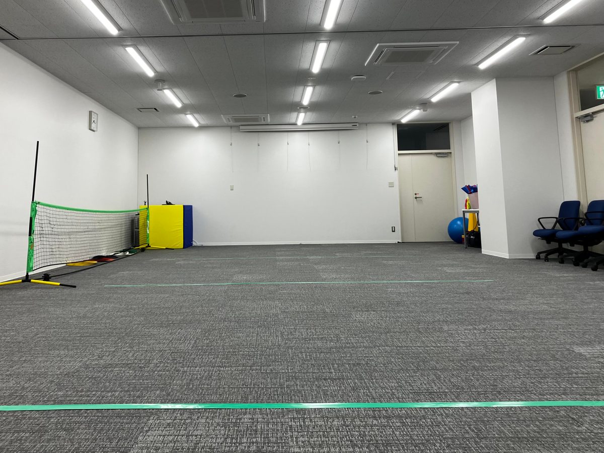 チューリップテレビ放送センターラボのレッスン会場
