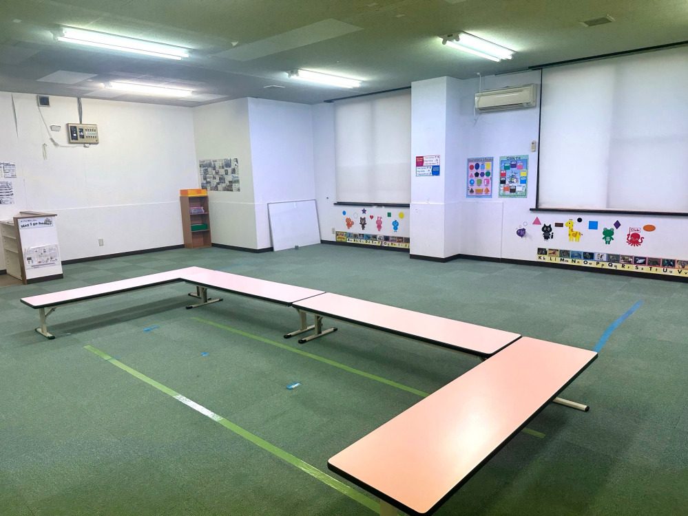 田川第一教室のレッスンルーム