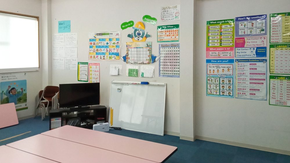 杵島白石教室のレッスンルーム