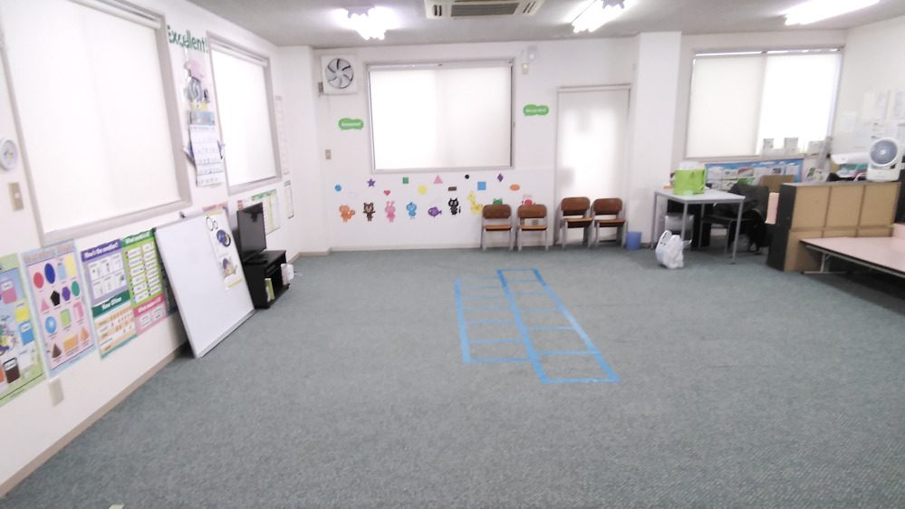 第2長岡東教室のレッスンルーム