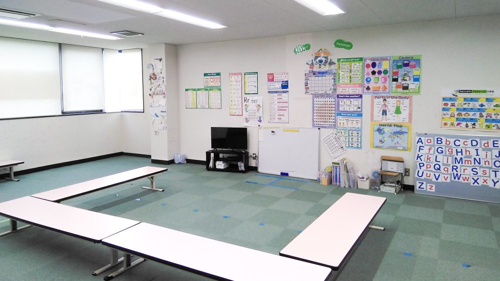 高根沢教室のレッスンルーム