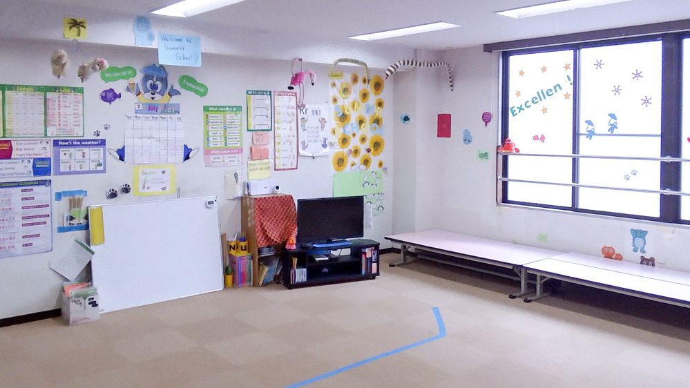 蓮田教室のレッスンルーム